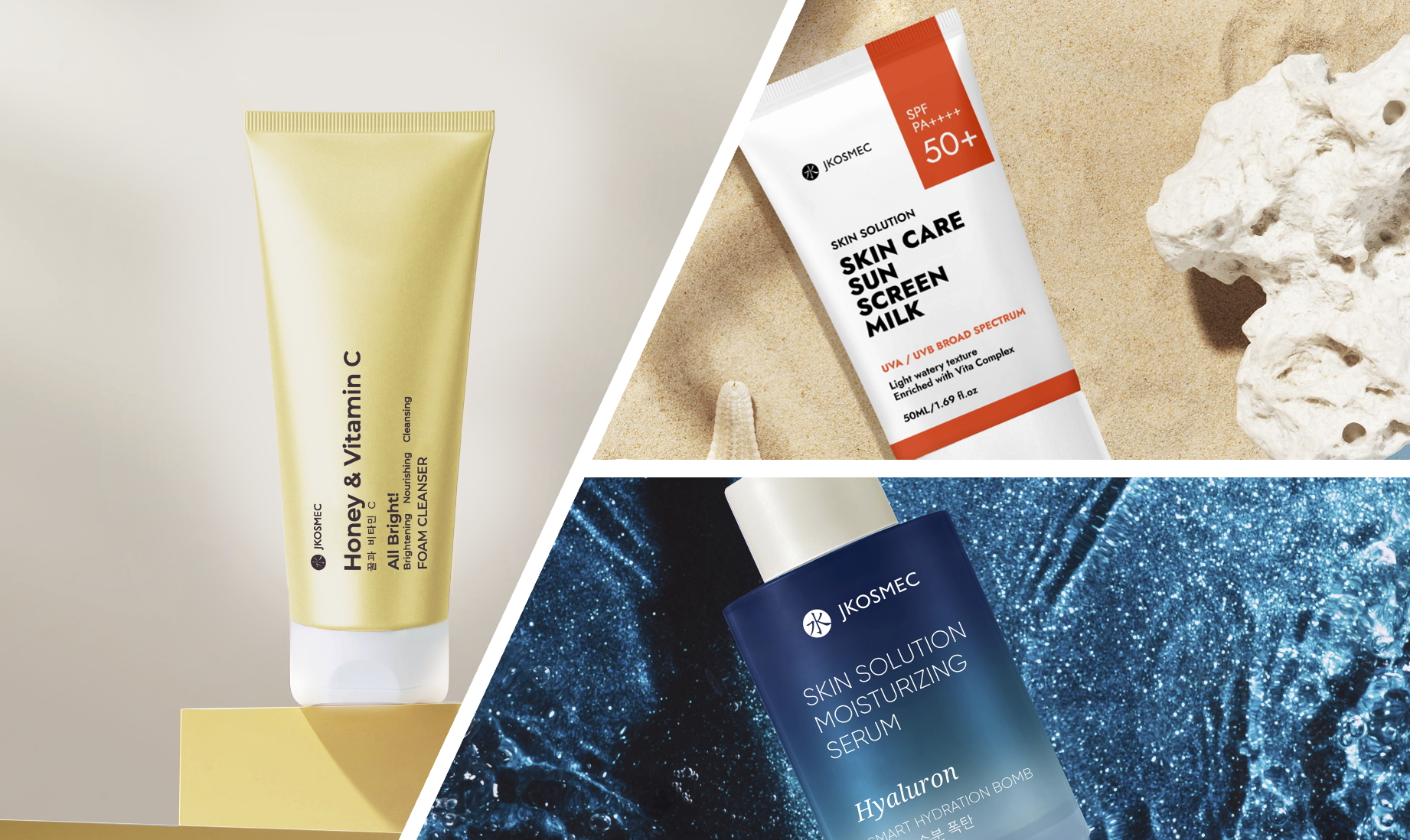 PACK HIDRATACIÓN INTENSA – Espuma + Sérum Ácido Hialurónico + Bloqueador - Imagen 4